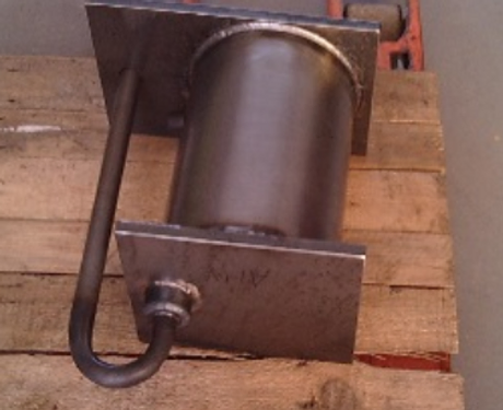 Hydraulik-Kühler mit 3 Innenspiralen